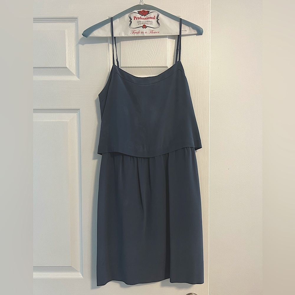 Madewell silk tank dress